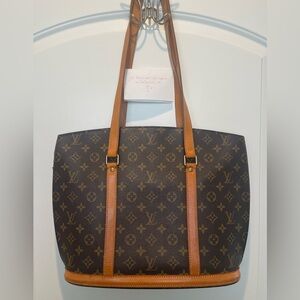 Louis Vuitton Babylone Monogram Tote Bag